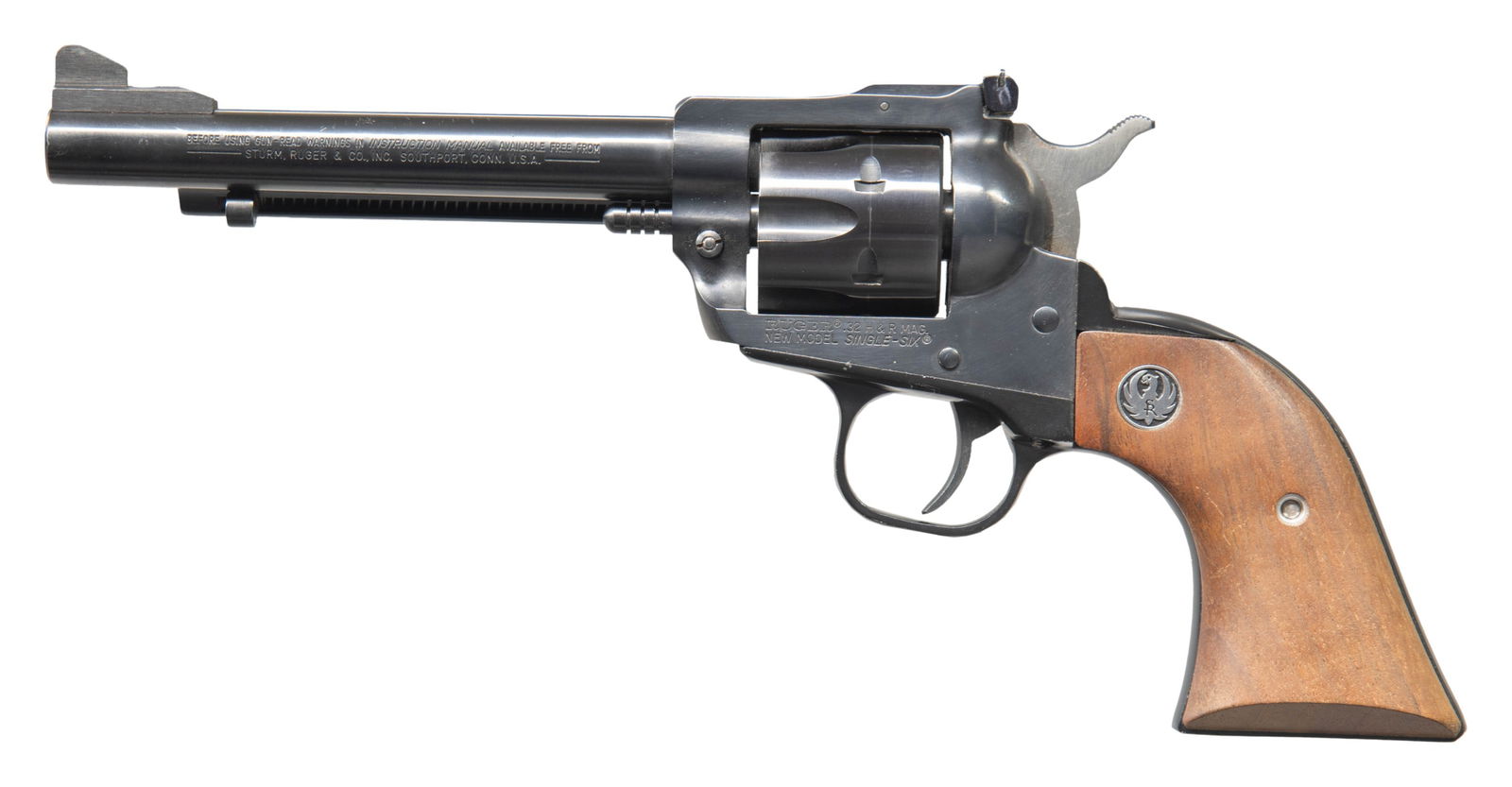 RUGER 32 H&R MAG. NM SINGLE-SIX SA REVOLVER. (1 of 2)