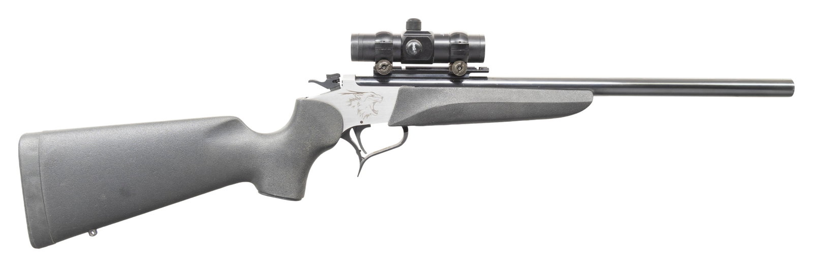 SSK FIREARMS MODEL SSK-50 SINGLE SHOT CARBINE. (1 of 4)