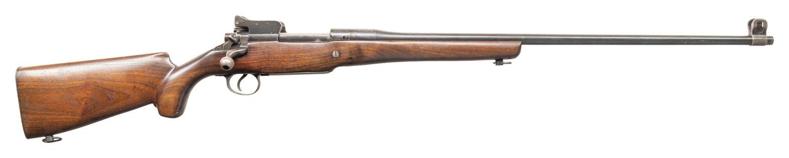 SPORTERIZED BRITISH P14 BOLT ACTION RIFLE. (1 of 3)