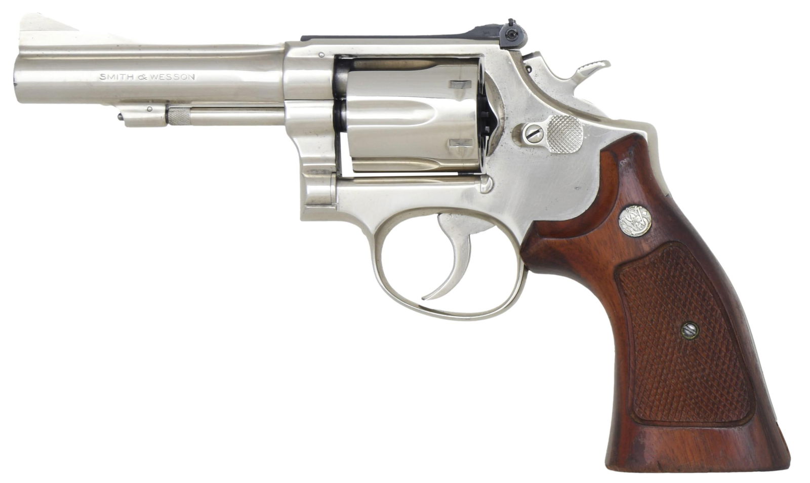 SMITH & WESSON MODEL 15 DA REVOLVER. (1 of 2)