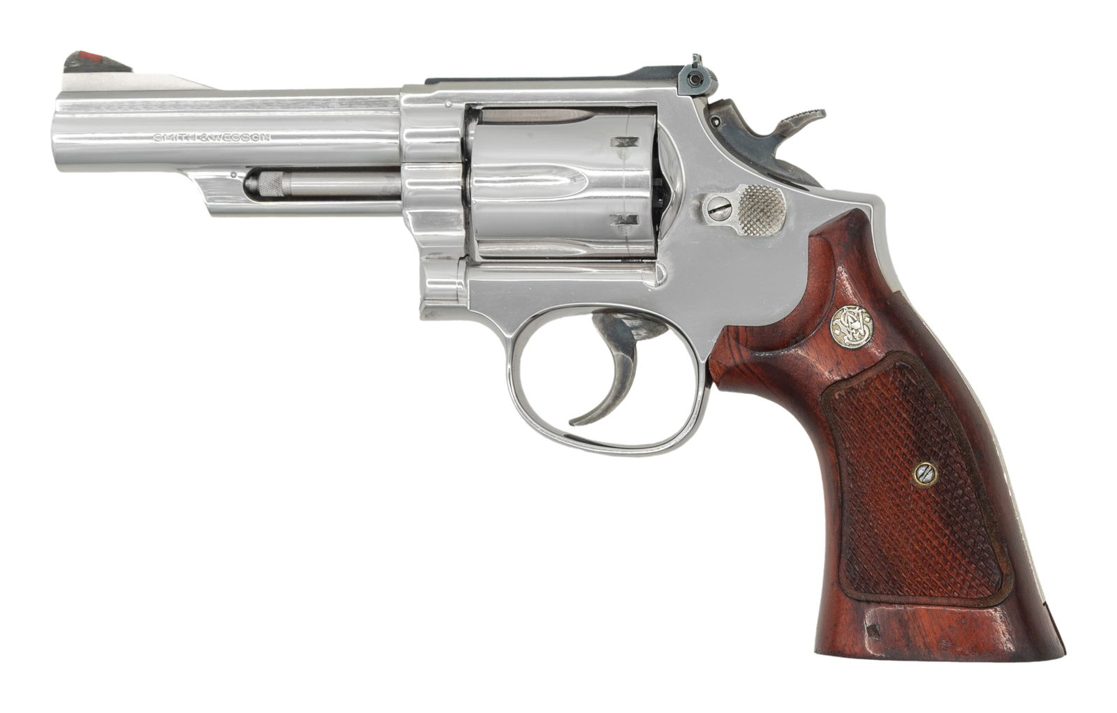 SMITH & WESSON MODEL 19-4 DA REVOLVER. (1 of 2)