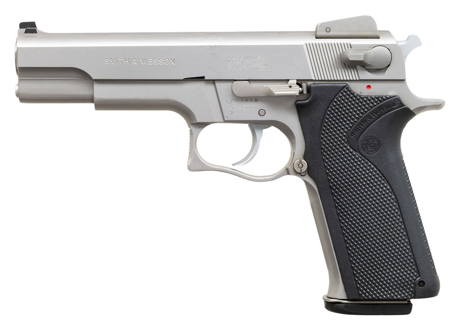 SMITH & WESSON MODEL 4506 SEMI AUTO PISTOL (1 of 3)