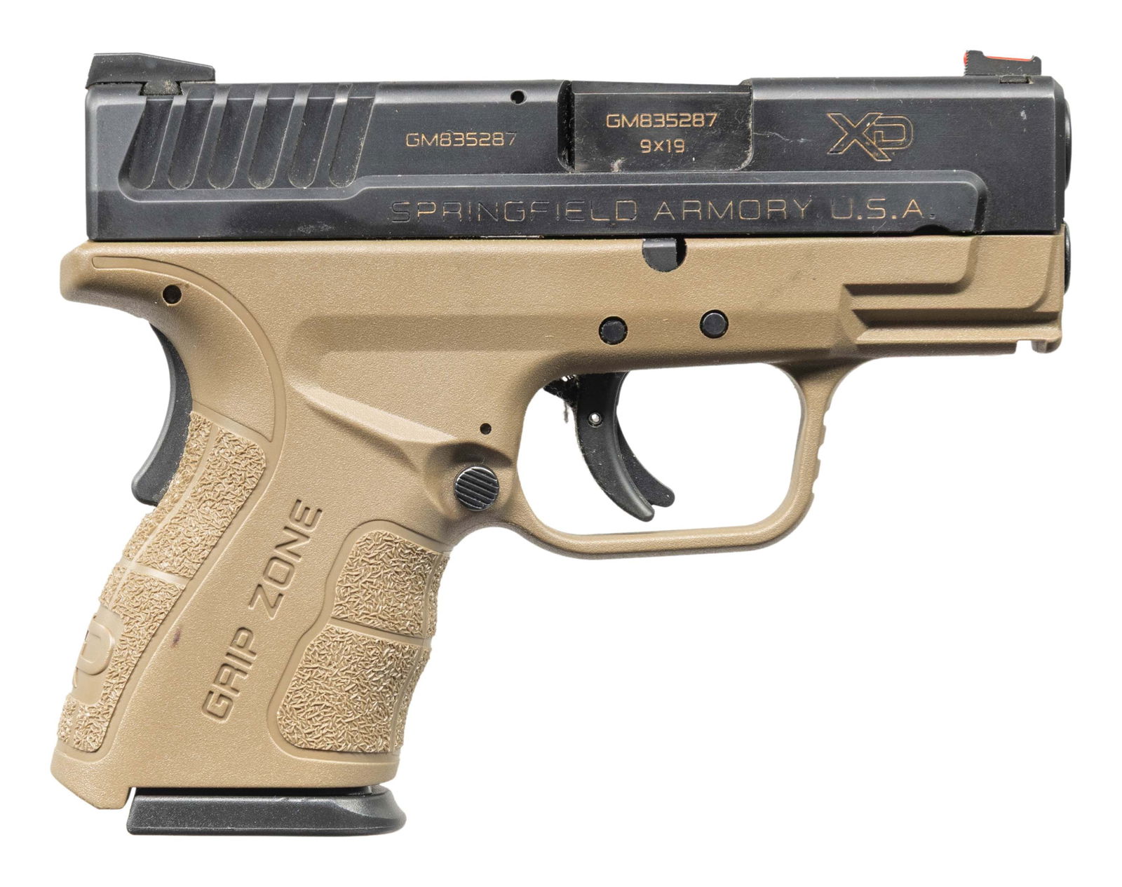 SPRINGFIELD XD9 SUBCOMPACT MOD2 SEMI AUTO PISTOL. - 2