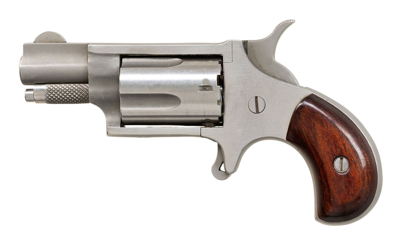 NORTH AMERICAN ARMS 22 LR SPUR TRIGGER SA REVOLVER (1 of 2)