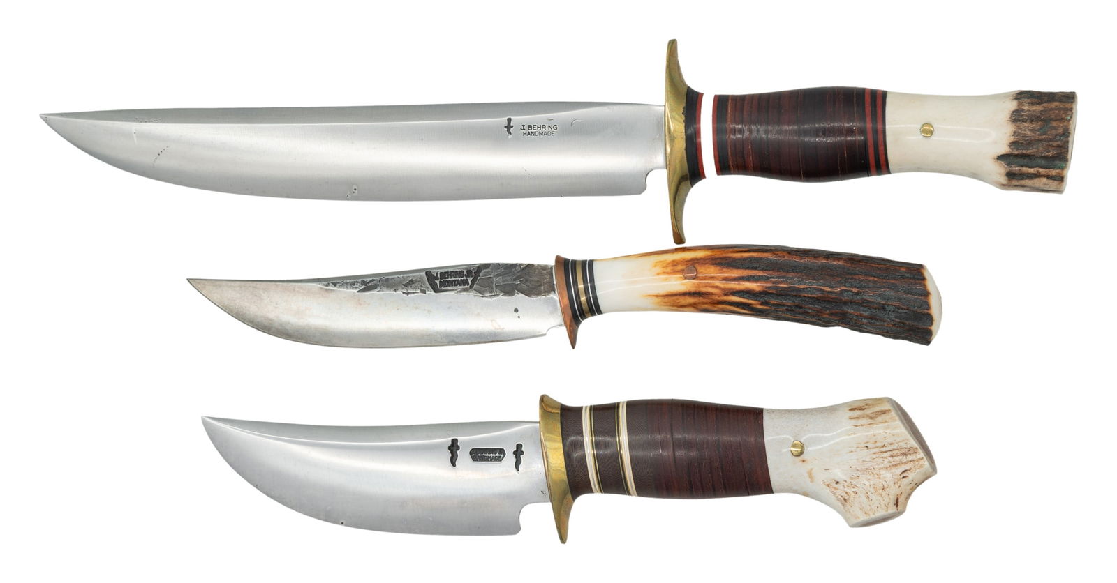 3 J. BEHRING HANDMADE KNIVES. - 2
