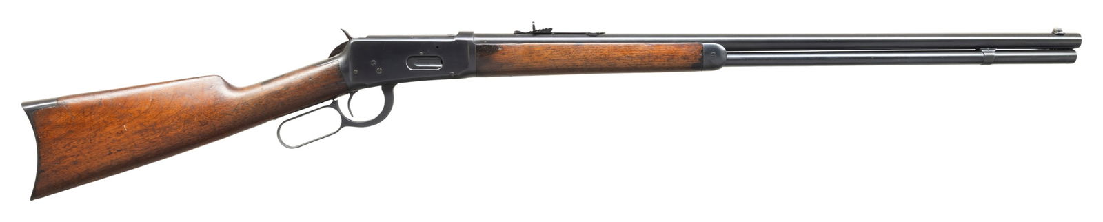 PRE-WAR WINCHESTER MODEL 1894 LEVER ACTION RIFLE. (1 of 4)