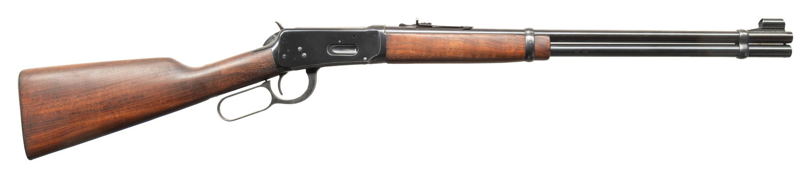 NICE PRE-64 WINCHESTER MODEL 94 LEVER ACTION: CARBINE. Cal. 32 Win. Spl. S# 204278. Bbl. 20". Model 94 lever action carbine mfg. by Winchester in 1954. Left side of the bbl. is marked with Winchester's mfg. information, followed by the model and