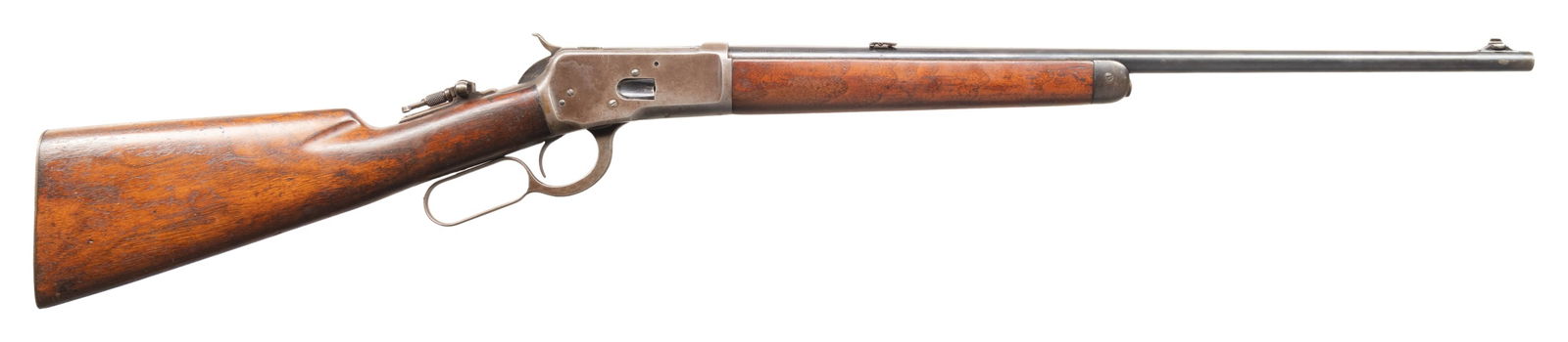 4-DIGIT WINCHESTER MODEL 53 LEVER ACTION RIFLE. (1 of 4)
