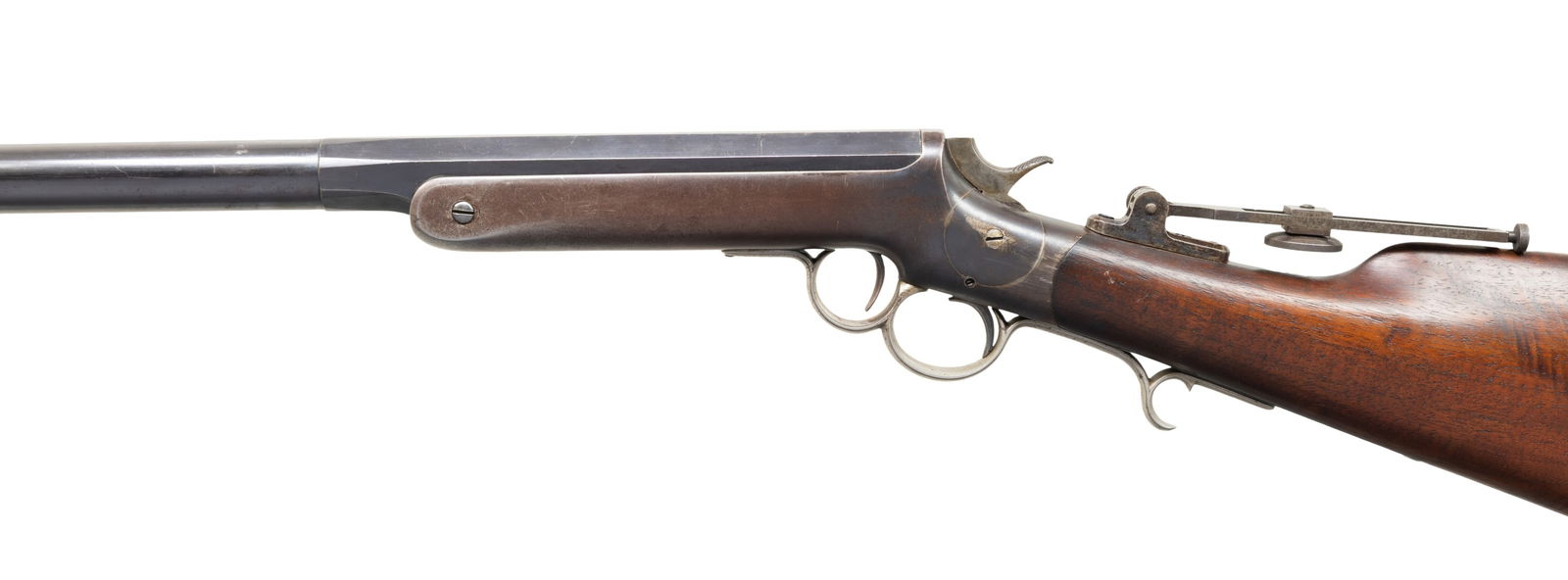 FRANK WESSON TWO TRIGGER SPORTING RIFLE - 4