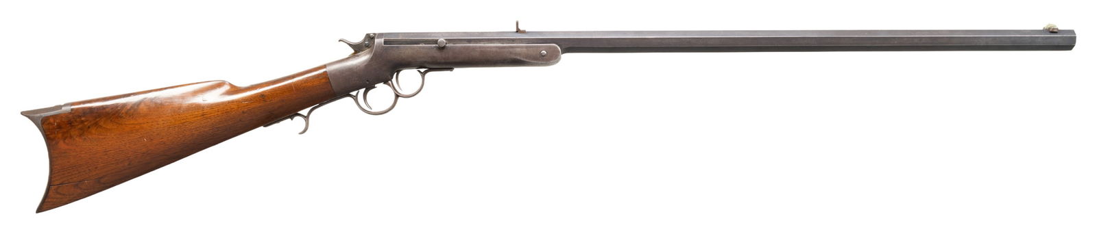 FRANK WESSON THIRD TYPE TWO TRIGGER RIFLE. (1 of 4)
