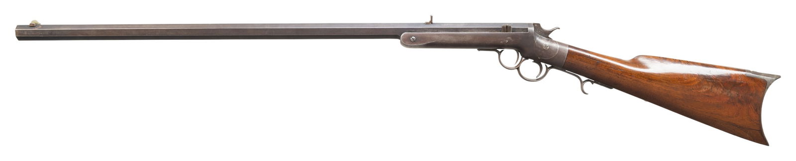 FRANK WESSON THIRD TYPE TWO TRIGGER RIFLE. - 2