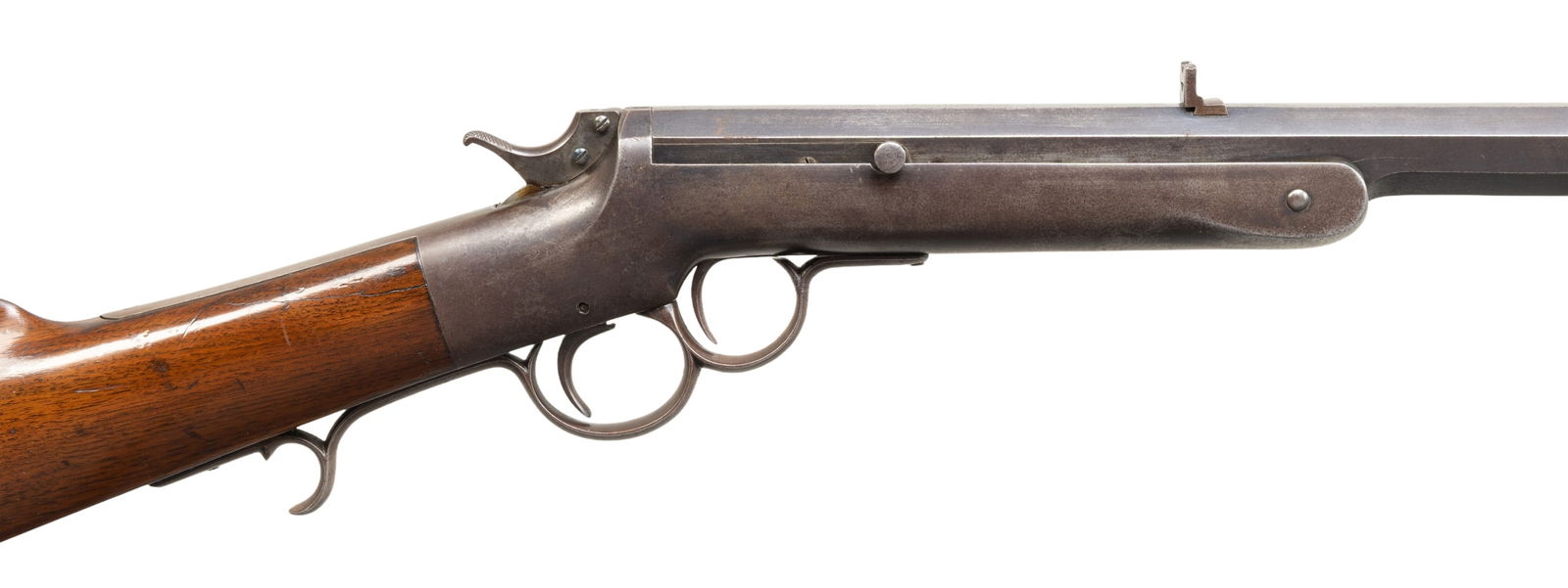 FRANK WESSON THIRD TYPE TWO TRIGGER RIFLE. - 3