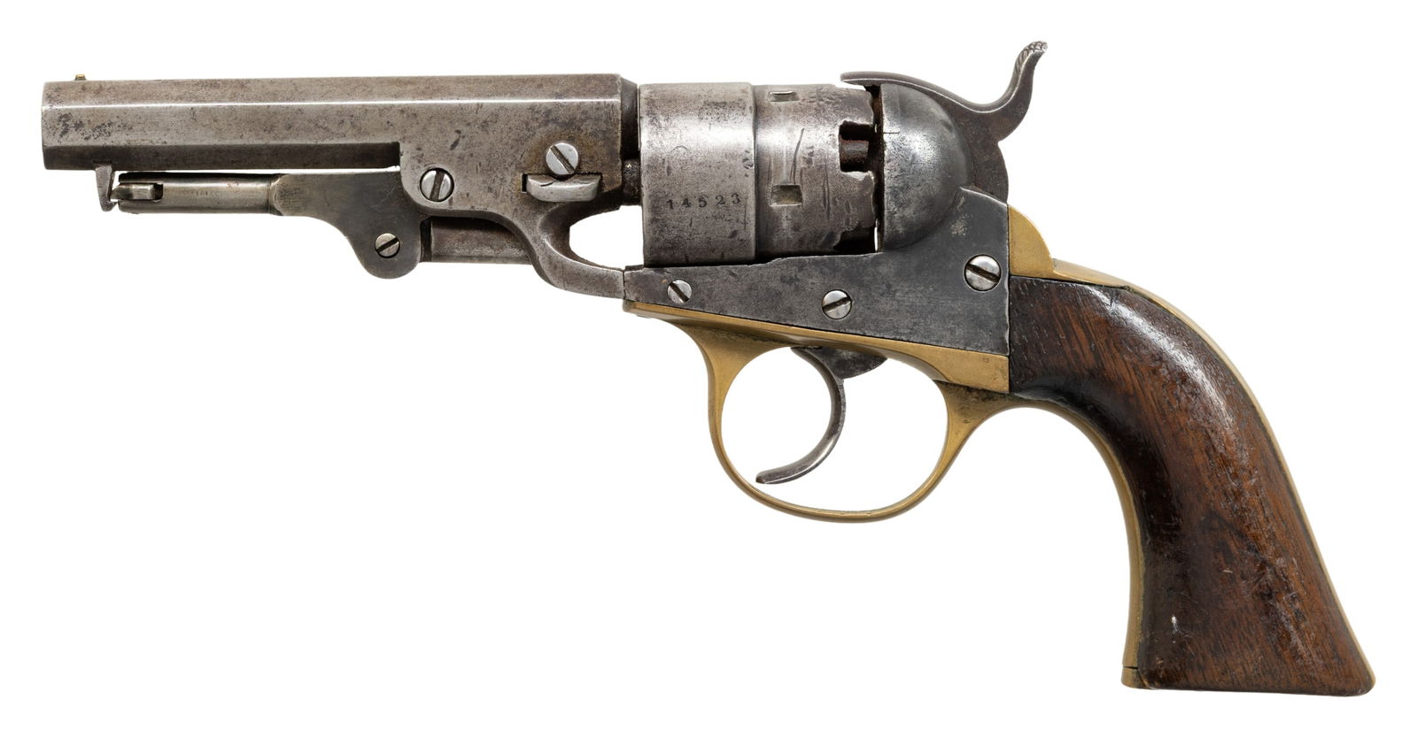CIVIL WAR COOPER NAVY REVOLVER. (1 of 4)