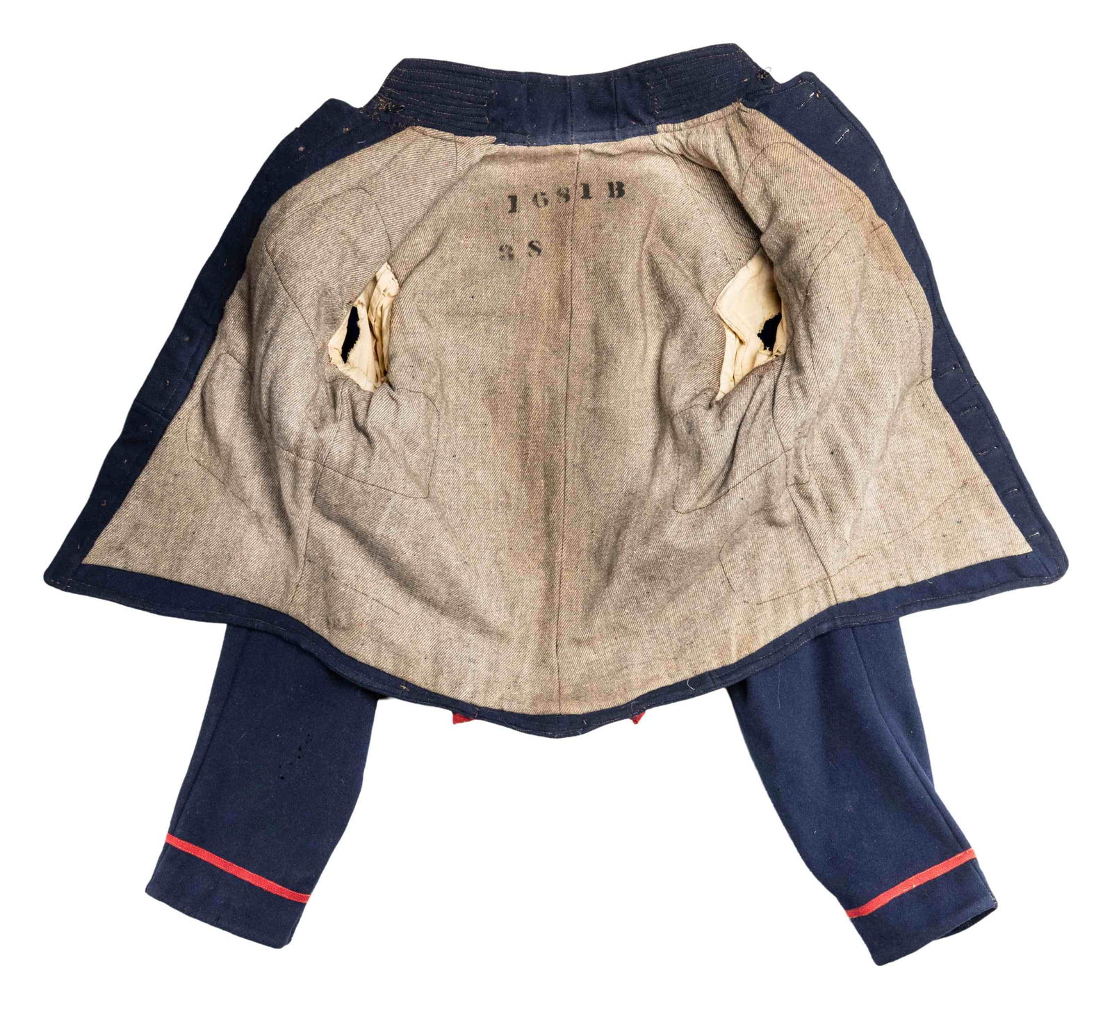 CIVIL WAR ARTILLERY SHELL JACKET. - 3