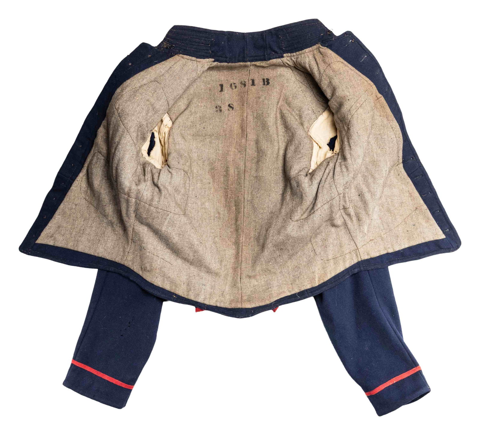 CIVIL WAR ARTILLERY SHELL JACKET. - 4