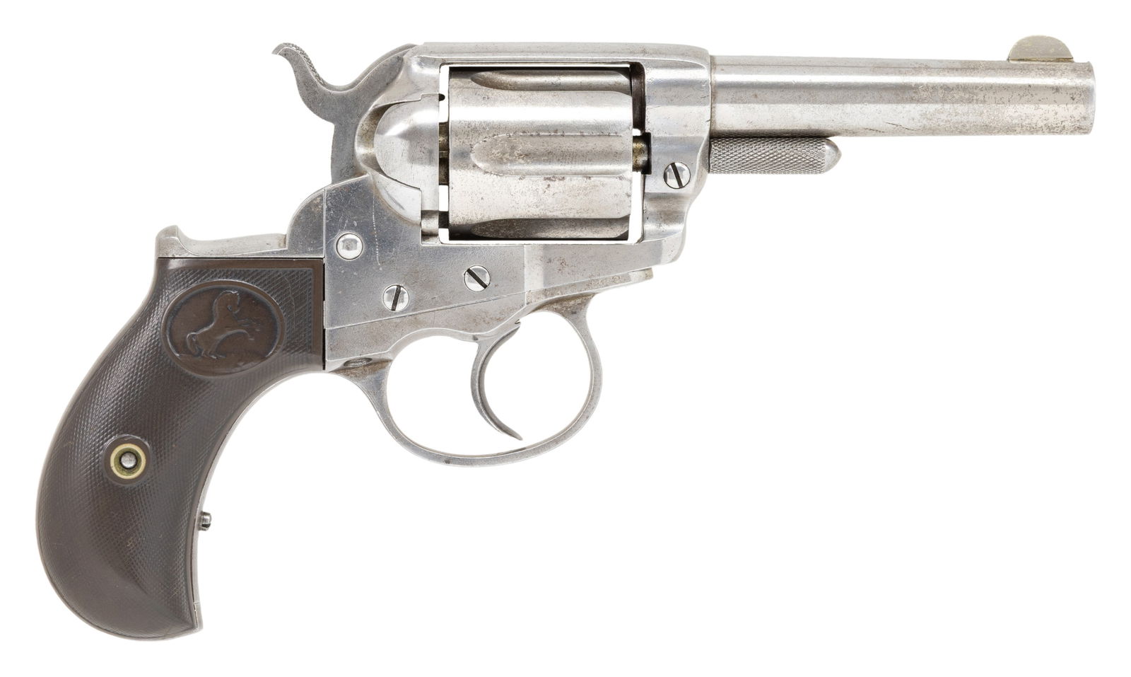 EARLY COLT MODEL 1877 "LIGHTNING" ETCHED PANEL - 2