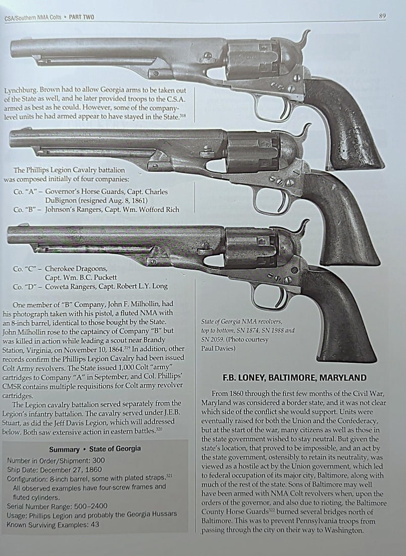 EARLY COLT MODEL 1877 "LIGHTNING" ETCHED PANEL - 4