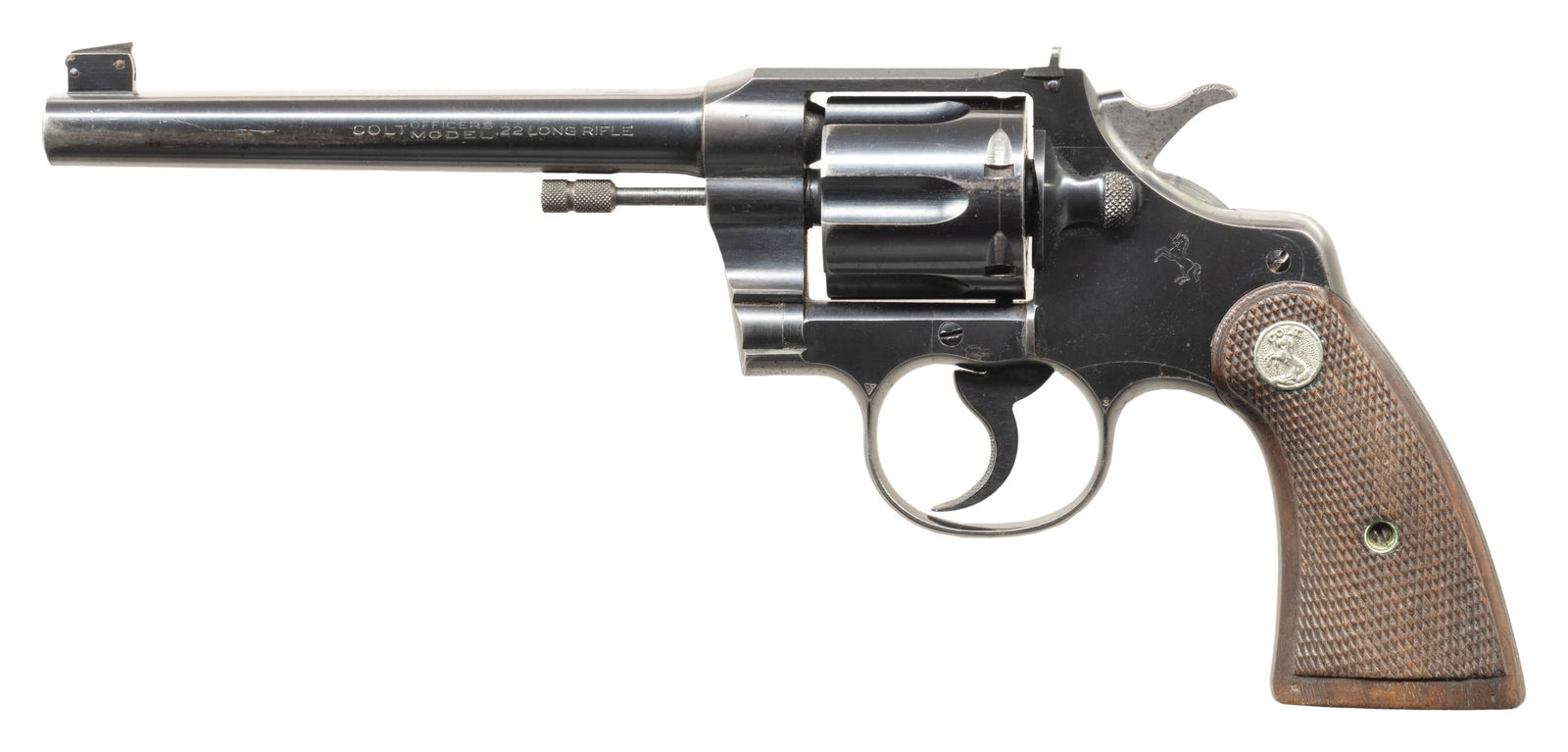 COLT OFFICER'S MODEL TARGET DA REVOLVER. (1 of 2)
