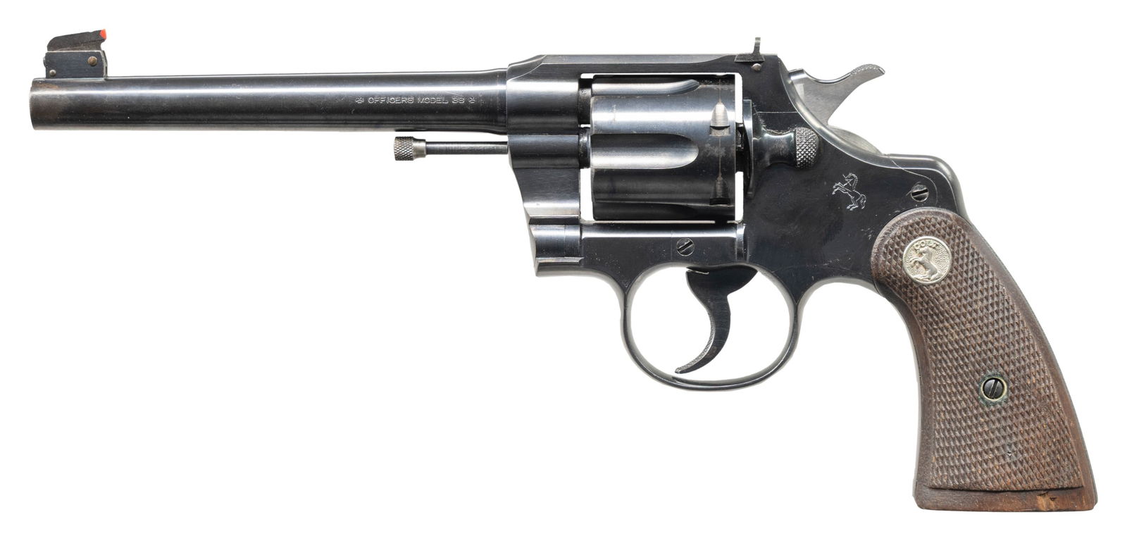 COLT OFFICERS MODEL TARGET DOUBLE ACTION REVOLVER. (1 of 2)