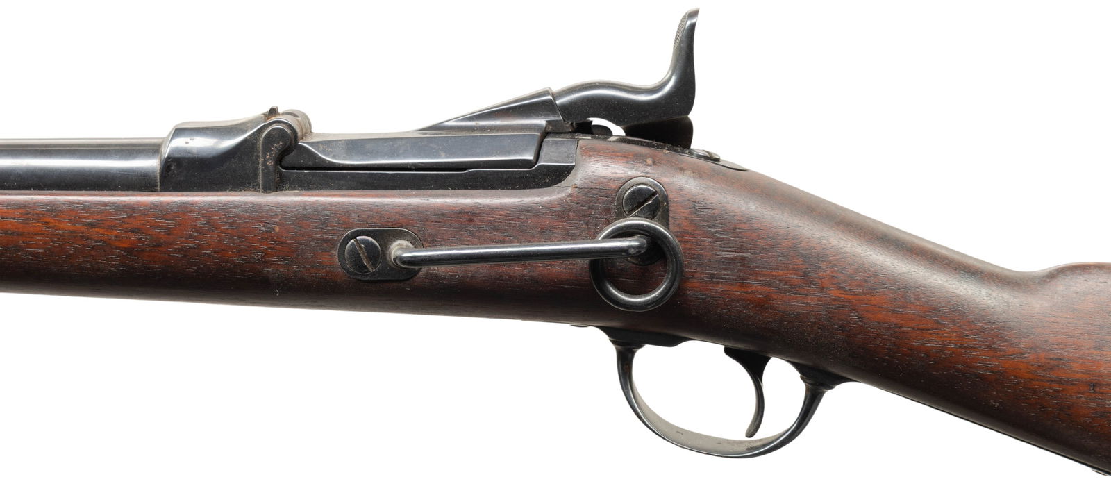 U.S. SPRINGFIELD ASSEMBLED MODEL 1873 TRAPDOOR - 4