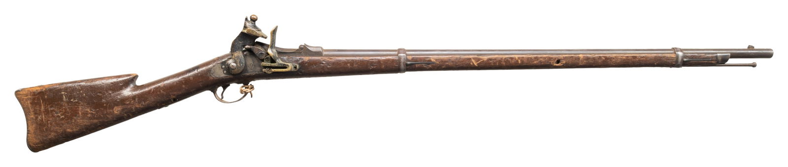 US SPRINGFIELD MODEL 1873 TRAPDOOR MOVIE PROP GUN.: Cal. 45-70. S# 256416. Bbl. 32 1/2". Rifle is marked on receiver and barrel "WC CO", indicating ownership by the Western Costume Company, a notable supplier to the movie industry. It is also notably