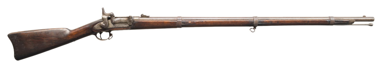 BRIDESBURG NEEDHAM CONVERSION RIFLE. (1 of 4)