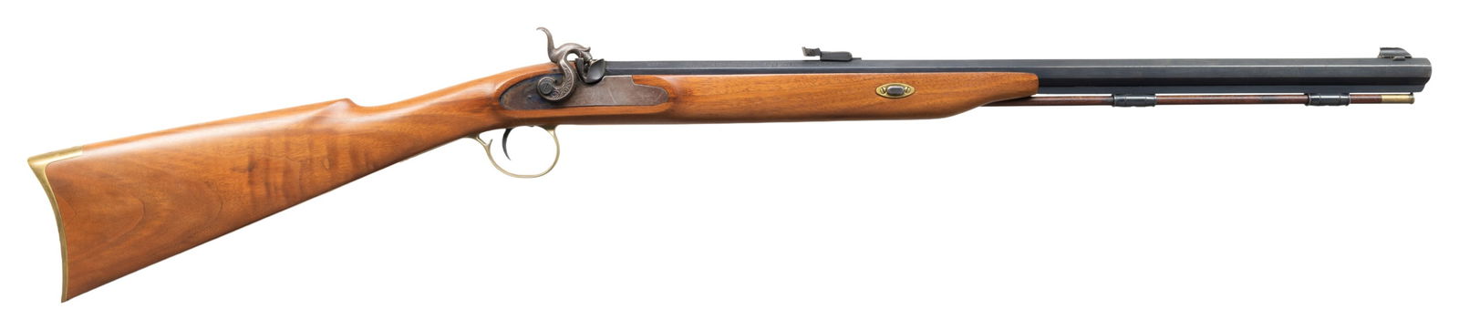 THOMPSON CENTER CHEROKEE PERCUSSION RIFLE. (1 of 4)