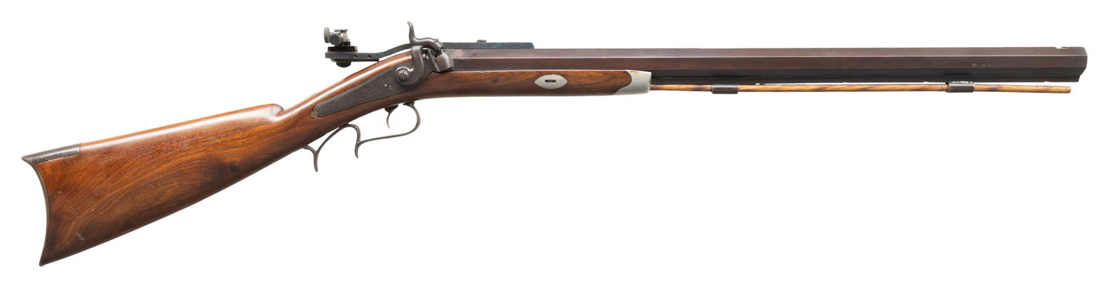 CUSTOM PERCUSSION TARGET RIFLE. (1 of 4)