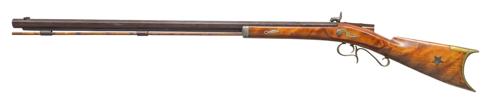 UNMARKED PERCUSSION TARGET RIFLE. - 2