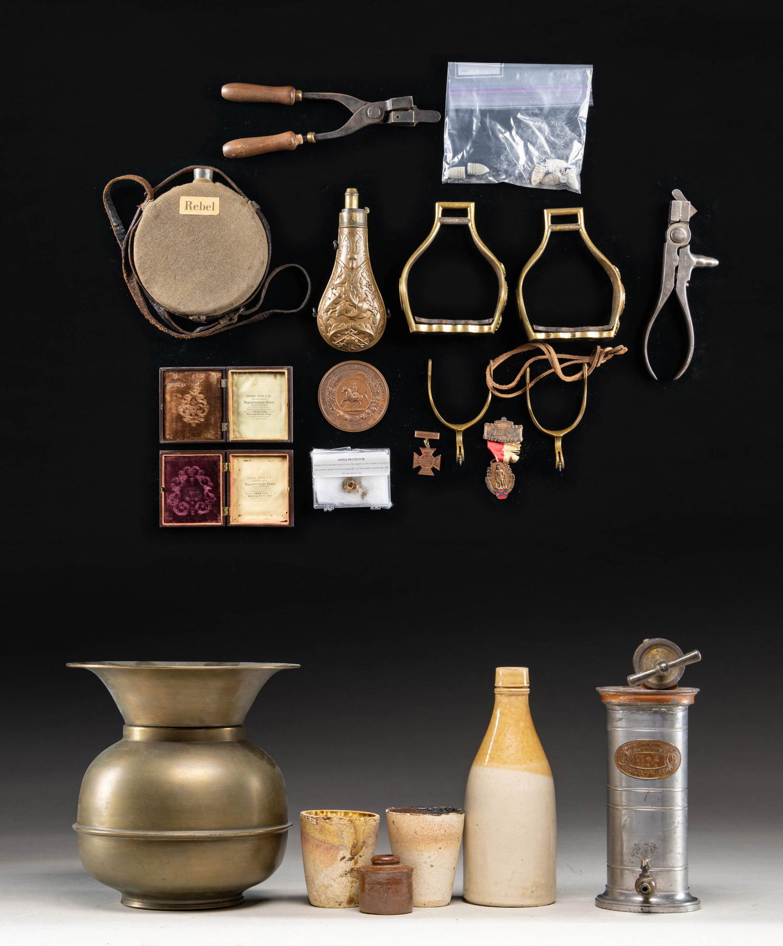 ECLECTIC GROUPING OF MILITARIA AND FIREARMS (1 of 1)