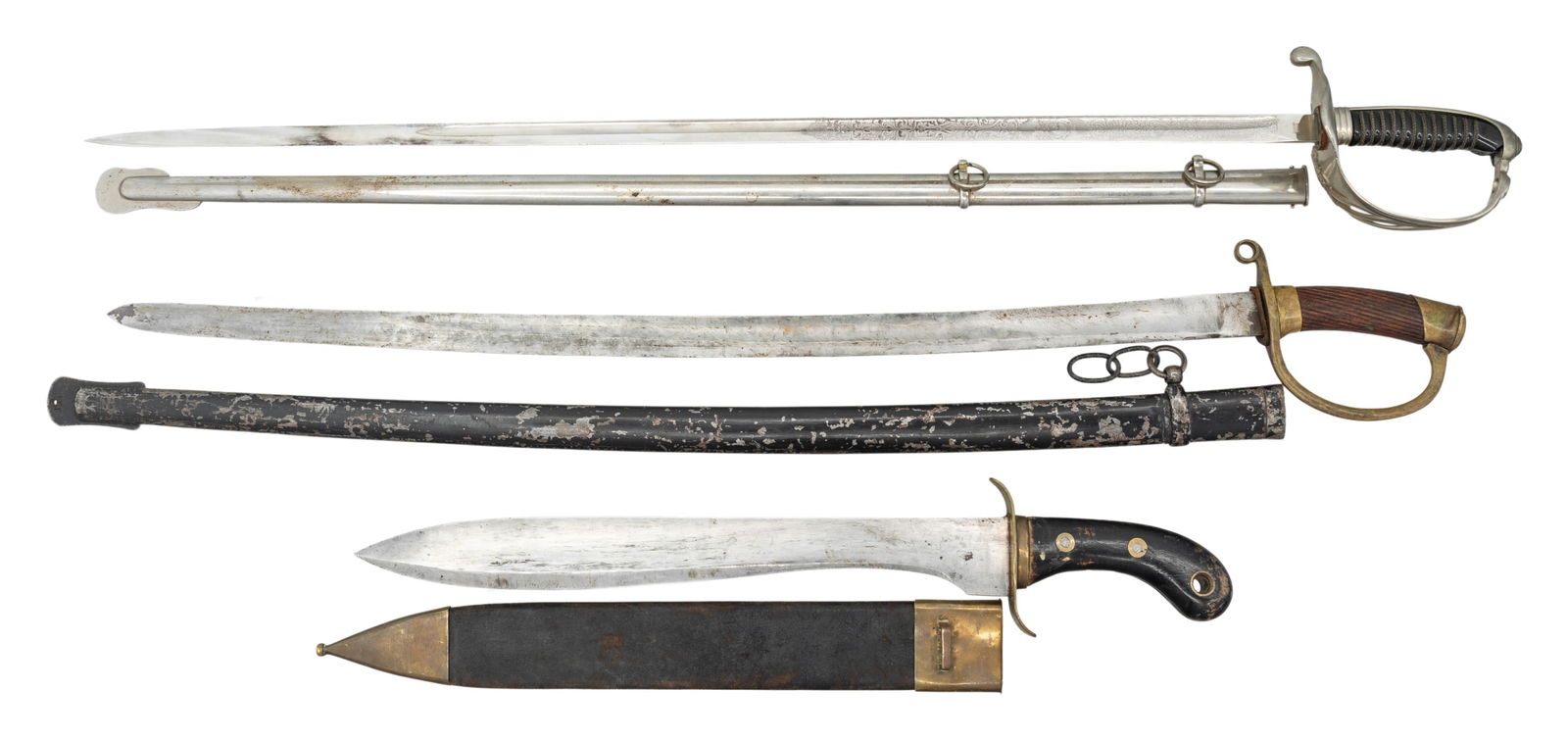 3 FOREIGN SWORDS. - 2