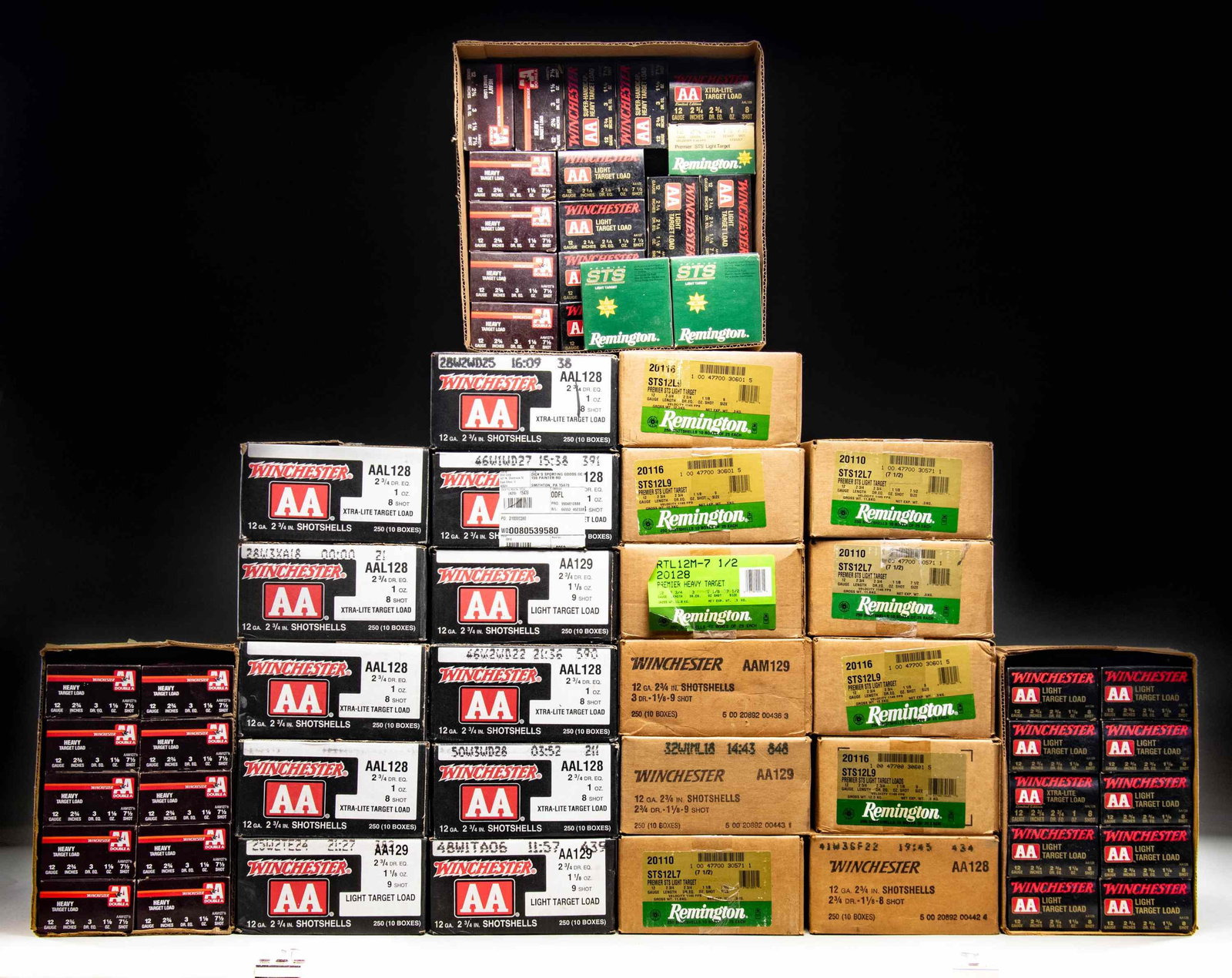 6,175 ROUNDS OF 12 GA. TARGET AMMO BY WIN. & REM. (1 of 2)