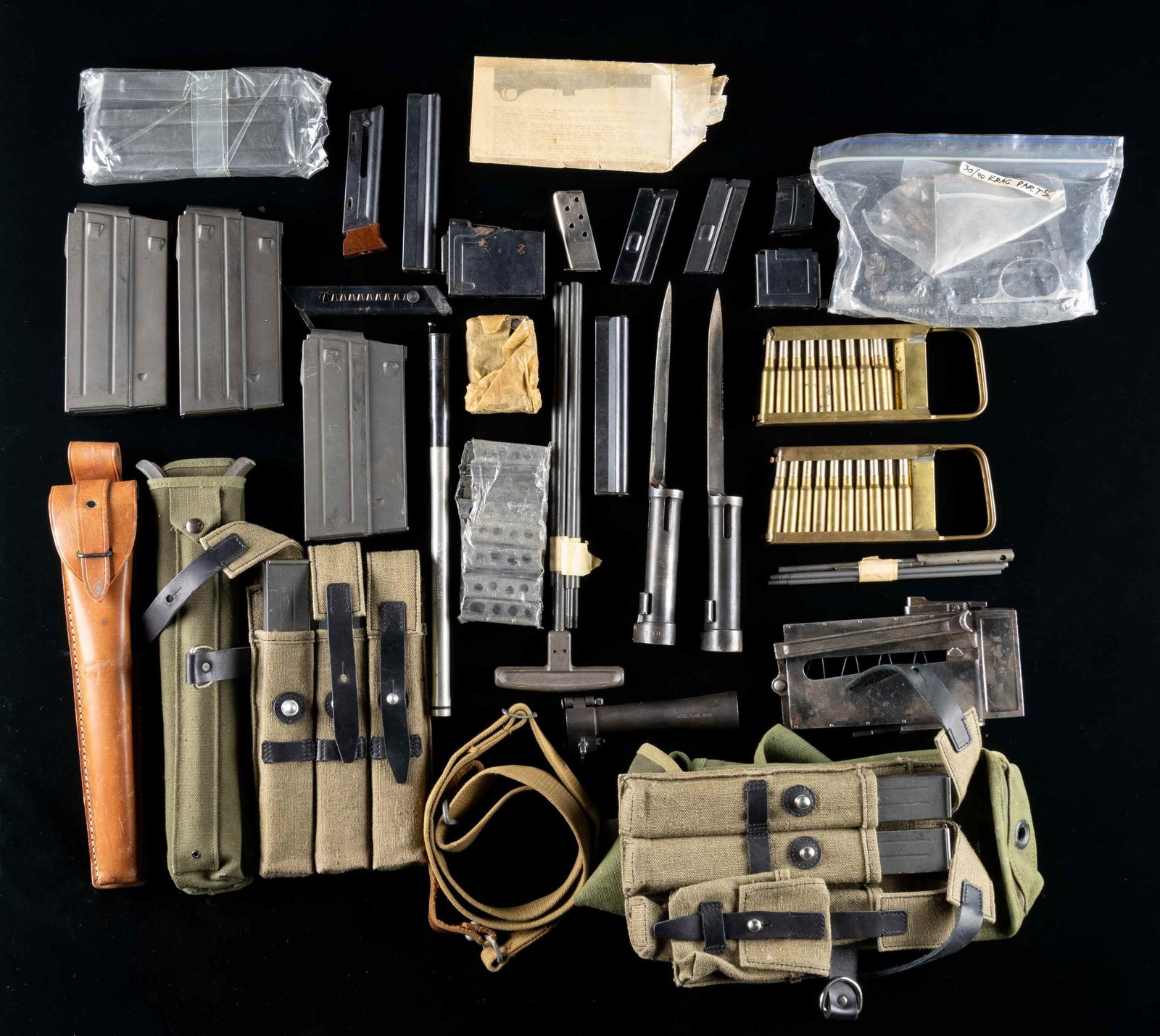 LOT OF ASSORTED MILITARY & COMMERCIAL FIREARMS (1 of 2)