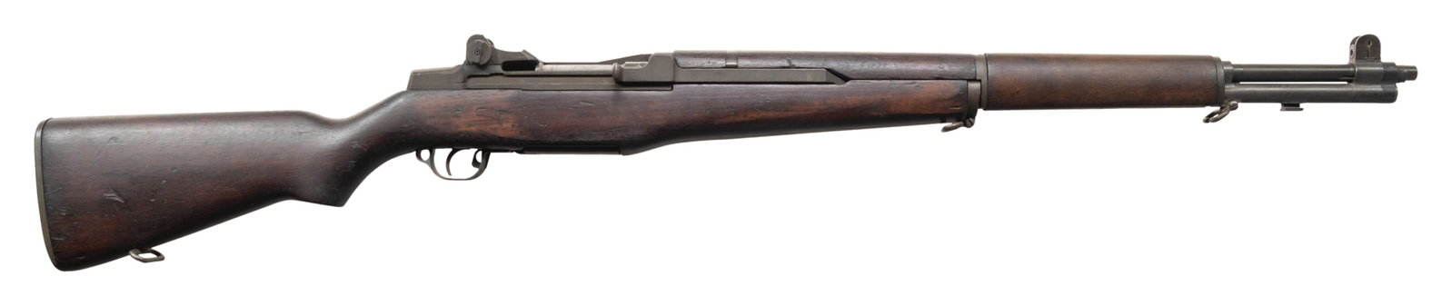 US SPRINGFIELD M1 GARAND SEMI-AUTO 7.62 NATO: CONVERSION. Cal. 7.62 NATO. S# 2252314. Bbl. 24". Barrel is marked on right side with "S-A-4-47" & "7.62 NATO". This rifle manufactured in 1943, was given a replacement barrel manufactured in 1947 and