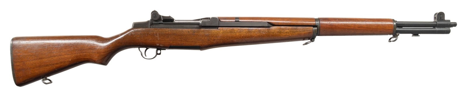 US SPRINGFIELD M1 GARAND SEMI-AUTO MILITARY RIFLE. (1 of 4)