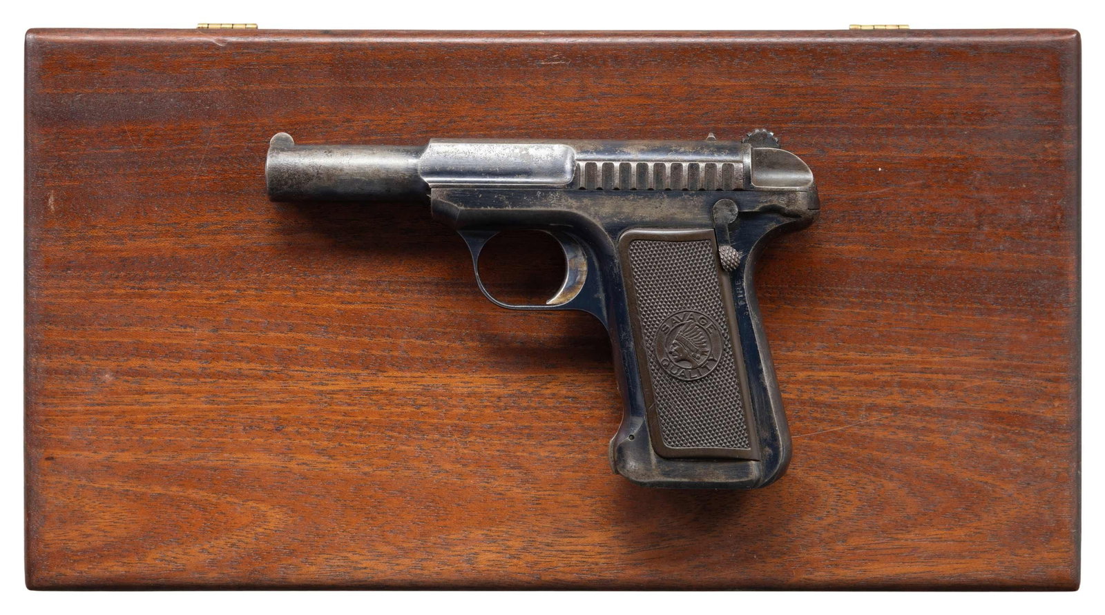 SAVAGE MODEL 1907 SEMI-AUTOMATIC PISTOL WITH (1 of 2)
