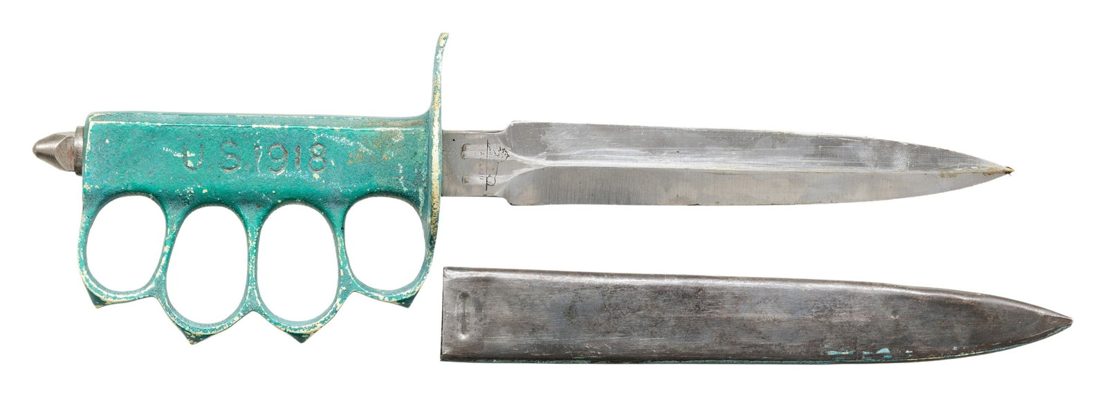 WWI AU LION US M1918 TRENCH KNIFE. (1 of 2)