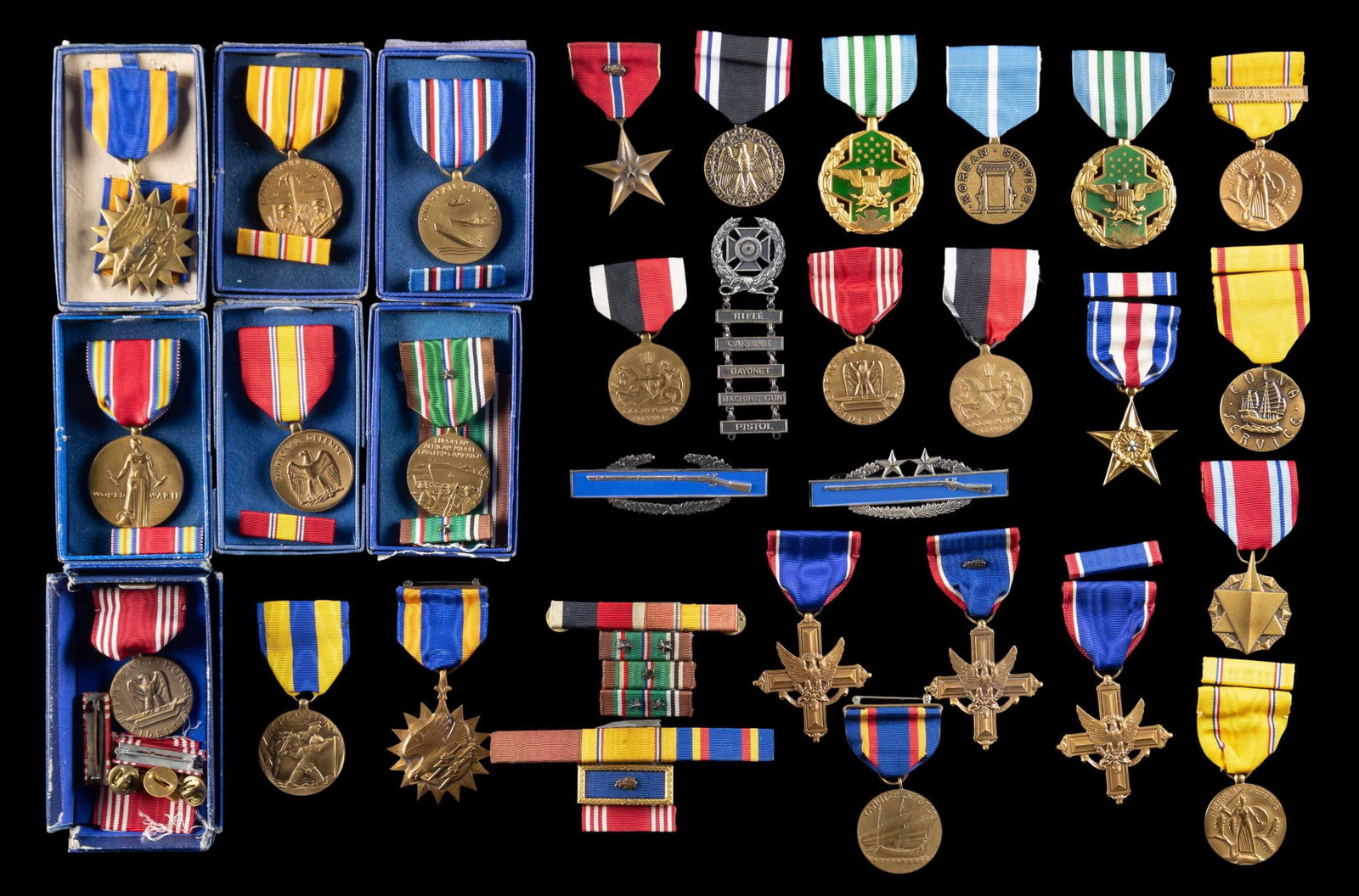 US MILITARY MEDAL GROUPING. (1 of 2)