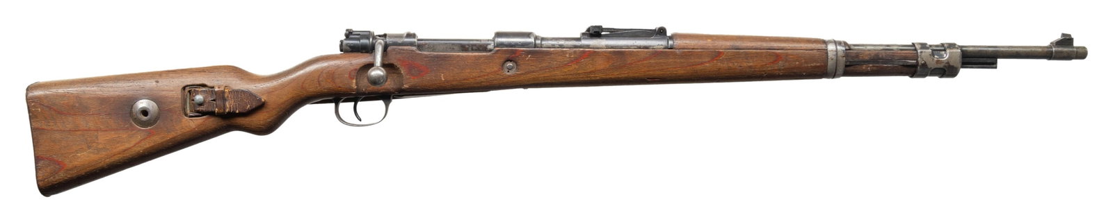 WW2 GERMAN K98K MAUSER (237 1940) BOLT ACTION: RIFLE. Cal. 8mm Mauser. S# 3694f. Bbl. 23 1/2". Standard K98k sights. Follower & front sight appear unnumbered but other visible parts are matching with correct "214" inspection stamps. 1940 Berliner 
