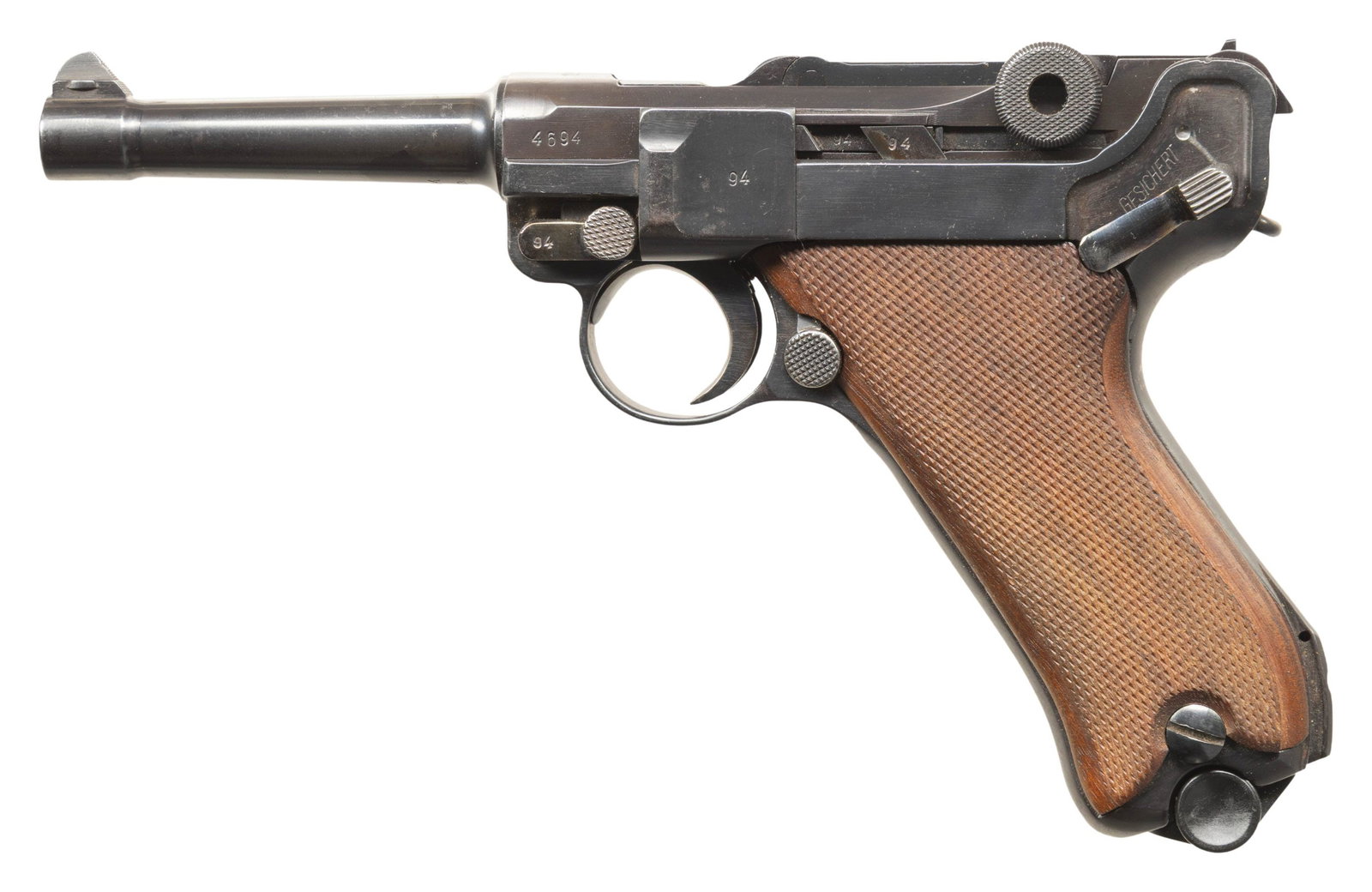 MAUSER "42" CODE "1939" DATE P.08 LUGER (1 of 5)