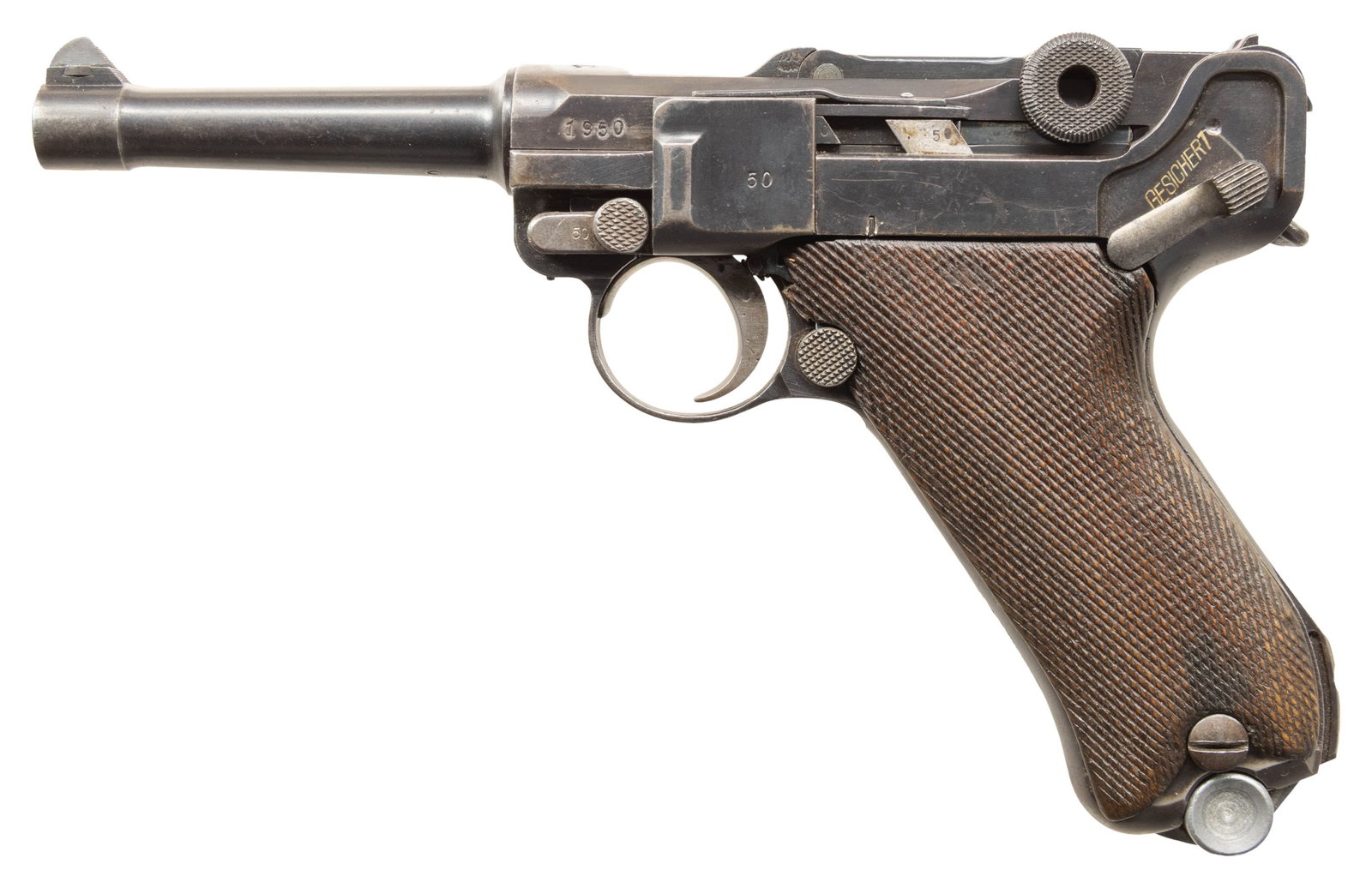 WEIMAR ERA DWM "1921" DATE P.08 POLICE LUGER (1 of 7)