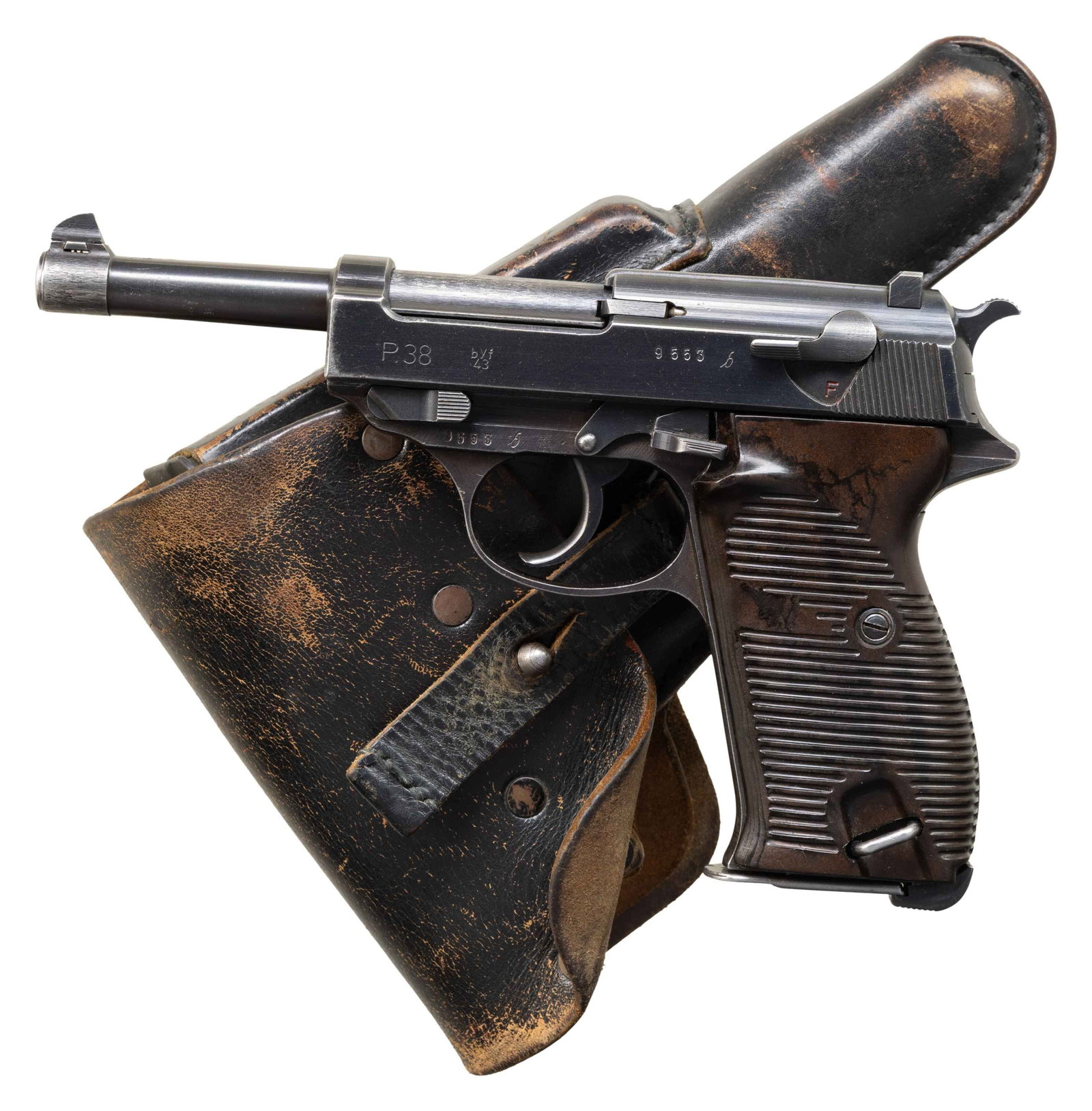 GERMAN WWII MAUSER "BYF/43" CODE P.38 (1 of 2)