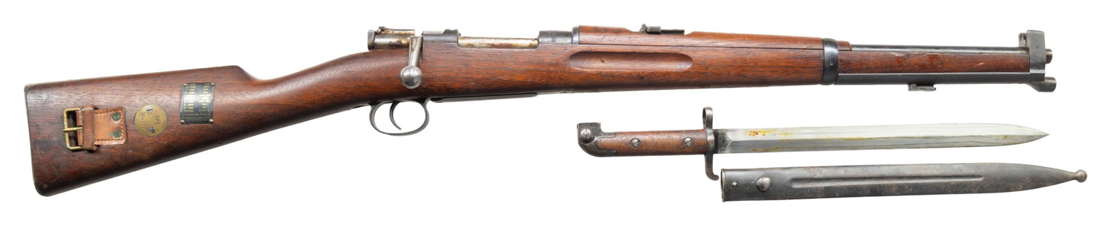 SWEDISH M94/14 MAUSER BOLT ACTION CARBINE. (1 of 3)