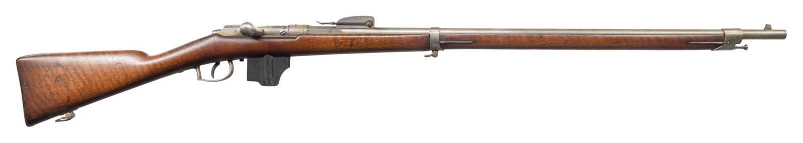 DUTCH BEAUMONT VITALI M1871/88 BOLT ACTION RIFLE. (1 of 3)