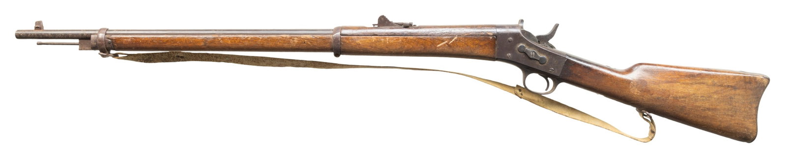 TWO MEXICAN ROLLING BLOCK RIFLES. - 10