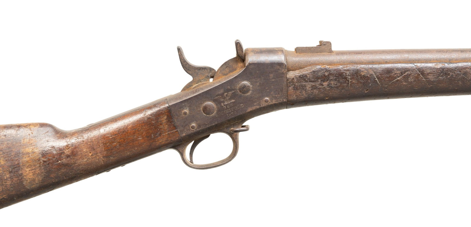 TWO MEXICAN ROLLING BLOCK RIFLES. - 11