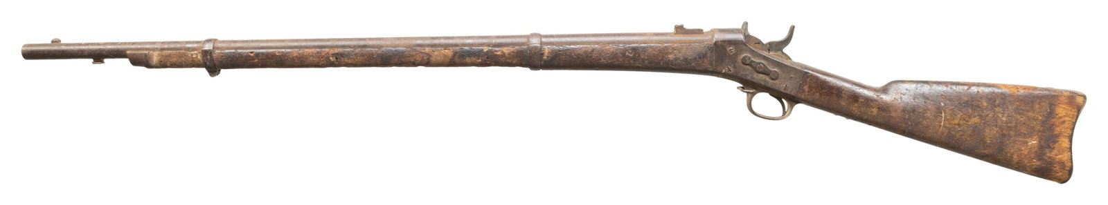 TWO MEXICAN ROLLING BLOCK RIFLES. - 2