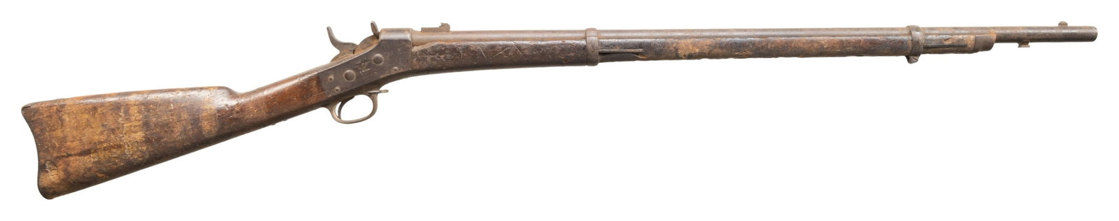 TWO MEXICAN ROLLING BLOCK RIFLES. - 3