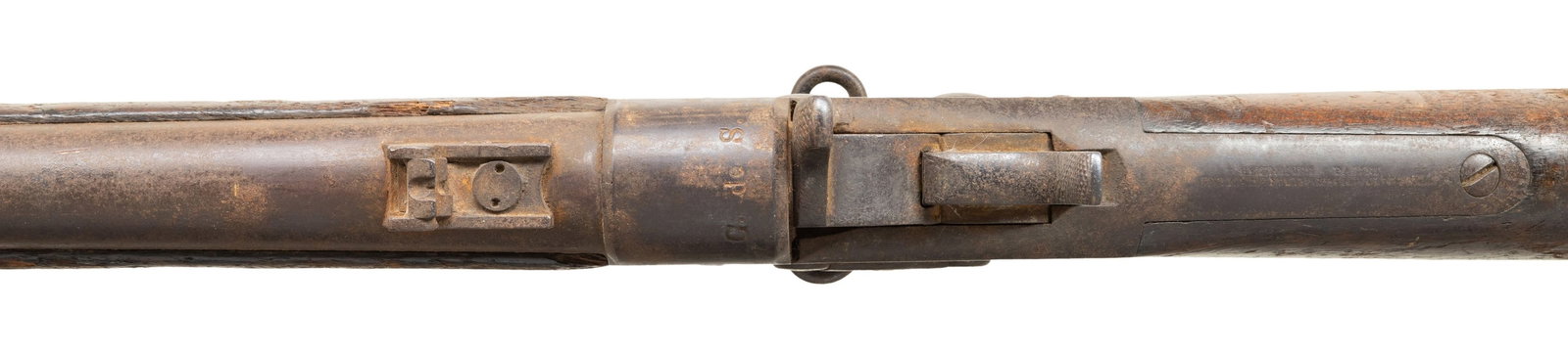 TWO MEXICAN ROLLING BLOCK RIFLES. - 7