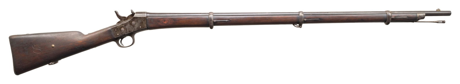 SPANISH MODEL 1871 SINGLE SHOT ROLLING BLOCK RIFLE (1 of 4)